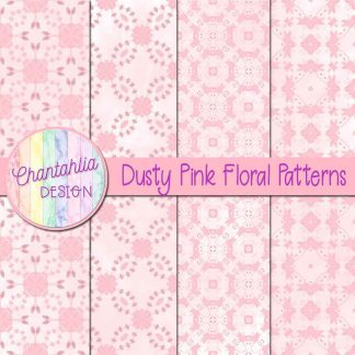 Free dusty pink floral patterns