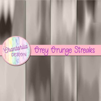 Free grey grunge streaks digital papers