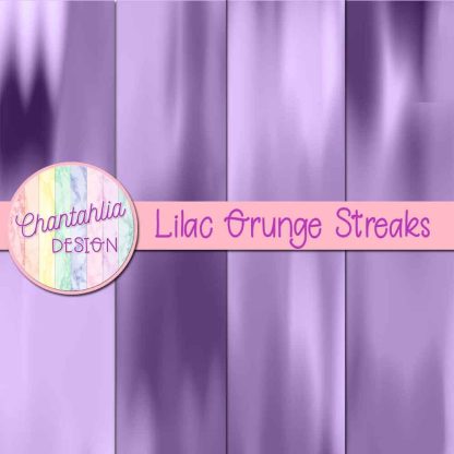 Free lilac grunge streaks digital papers
