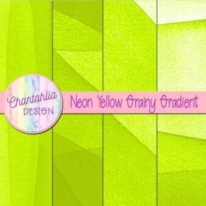 Free neon yellow grainy gradient backgrounds