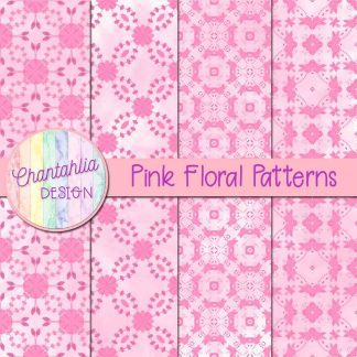 Free pink floral patterns