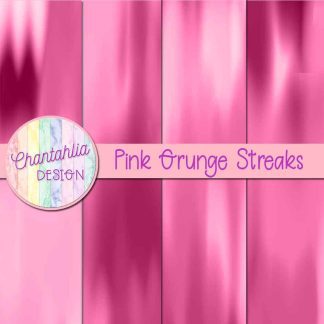 Free pink grunge streaks digital papers