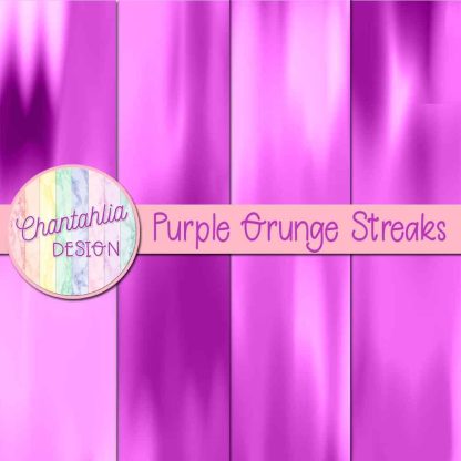 Free purple grunge streaks digital papers
