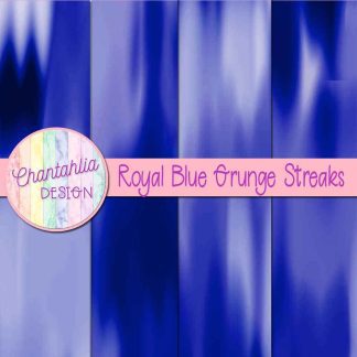 Free royal blue grunge streaks digital papers