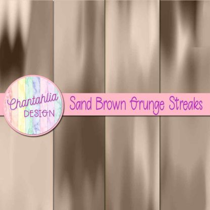 Free sand brown grunge streaks digital papers