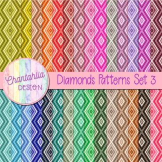 Free digital papers featuring diamond patterns.