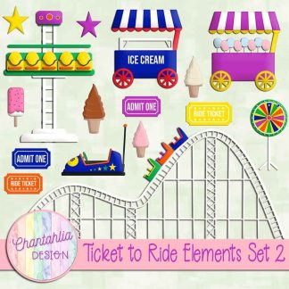 Free design elements in a Ticket to Ride theme