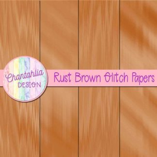 Free rust brown glitch digital papers