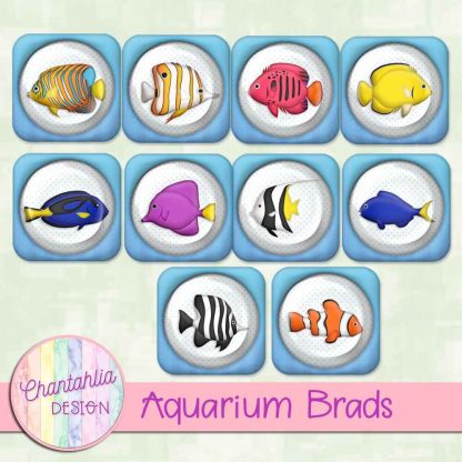 Free brads in an Aquarium theme