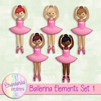 Free brads in a Ballerina theme