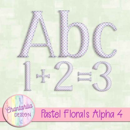 Free alpha in a Pastel Florals theme