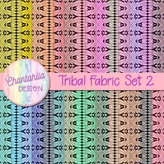 Free Tribal Fabric Digital Paper Backgrounds