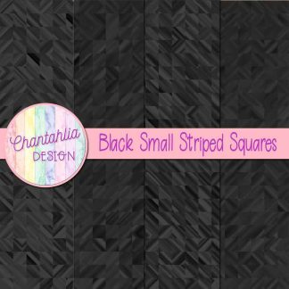 Free black small striped squares digital papers