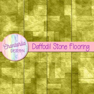 Free daffodil stone flooring digital papers