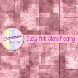 Free dusty pink stone flooring digital papers