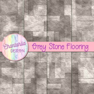 Free grey stone flooring digital papers