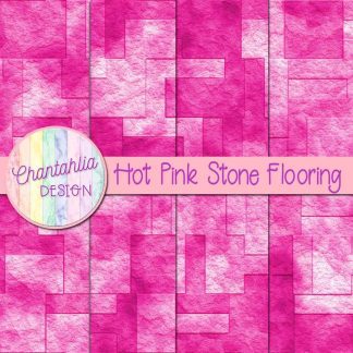 Free hot pink stone flooring digital papers