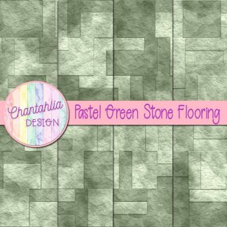 Free pastel green stone flooring digital papers