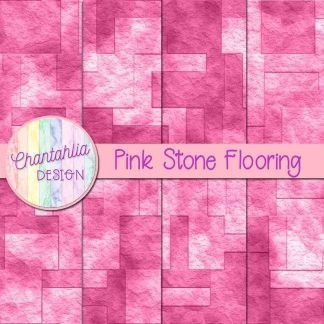 Free pink stone flooring digital papers