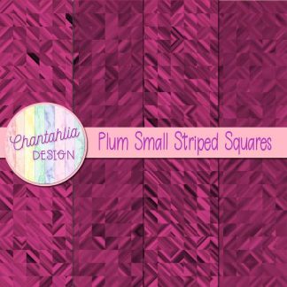 Free plum small striped squares digital papers
