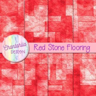 Free red stone flooring digital papers