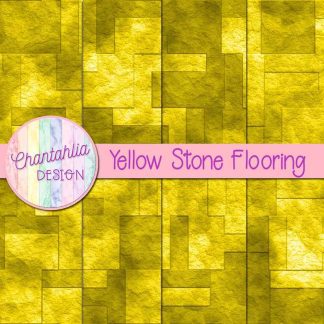 Free yellow stone flooring digital papers