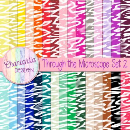 Free digital papers featuring a through the microscope design