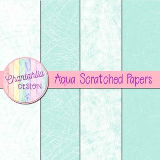 Free aqua scratched digital papers