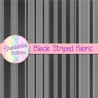 Free black striped fabric digital papers