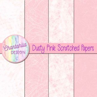 Free dusty pink scratched digital papers