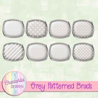 Free grey patterned brads