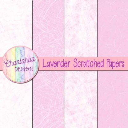 Free lavender scratched digital papers