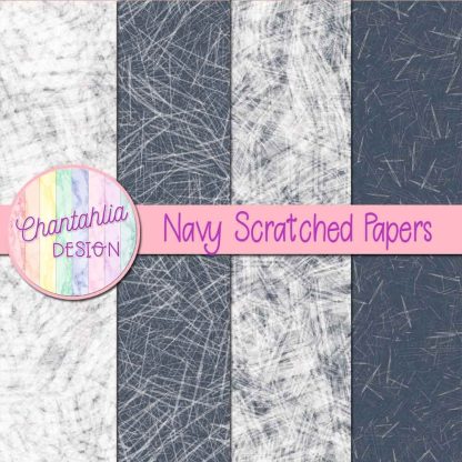 Free navy scratched digital papers