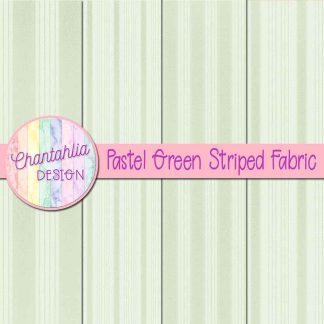 Free pastel green striped fabric digital papers
