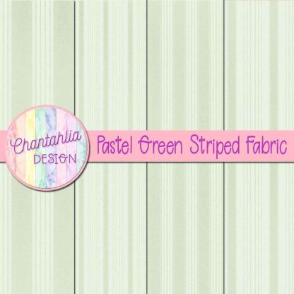 Free pastel green striped fabric digital papers