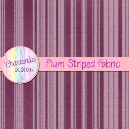 Free plum striped fabric digital papers