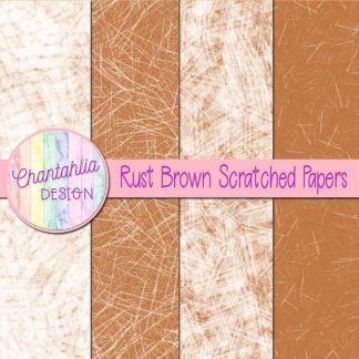 Free rust brown scratched digital papers