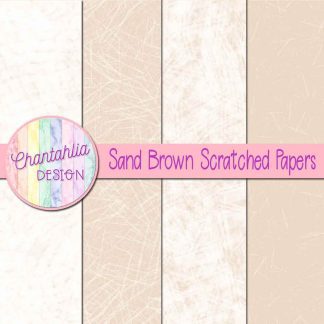 Free sand brown scratched digital papers