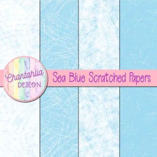 Free sea blue scratched digital papers