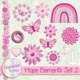 Free design elements in a Hope theme