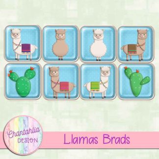 Free brads in a Llamas theme
