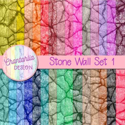 free digital papers featuring a stone wall texture