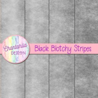 Free black blotchy stripes digital papers