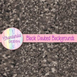 Free black daubed backgrounds
