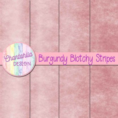 Free burgundy blotchy stripes digital papers