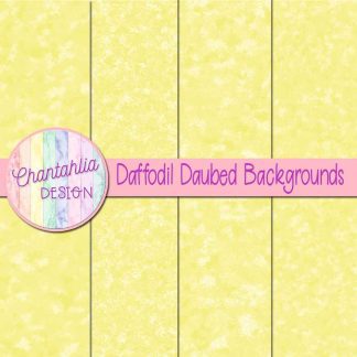 Free daffodil daubed backgrounds