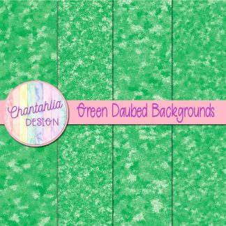 Free green daubed backgrounds