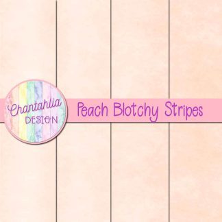Free peach blotchy stripes digital papers