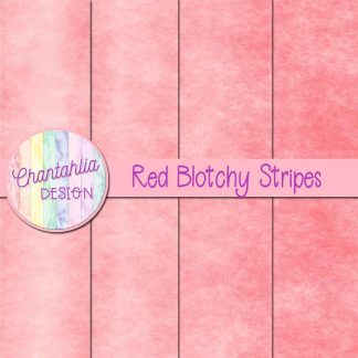Free red blotchy stripes digital papers