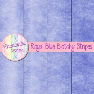 Free royal blue blotchy stripes digital papers